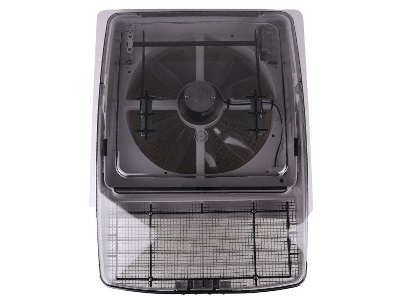 Maxxair Maxxfan Deluxe Roof Fan With Remote - Clear/Tint